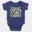 Straight Outta Omr Onesie/Romper in Royal Blue Color